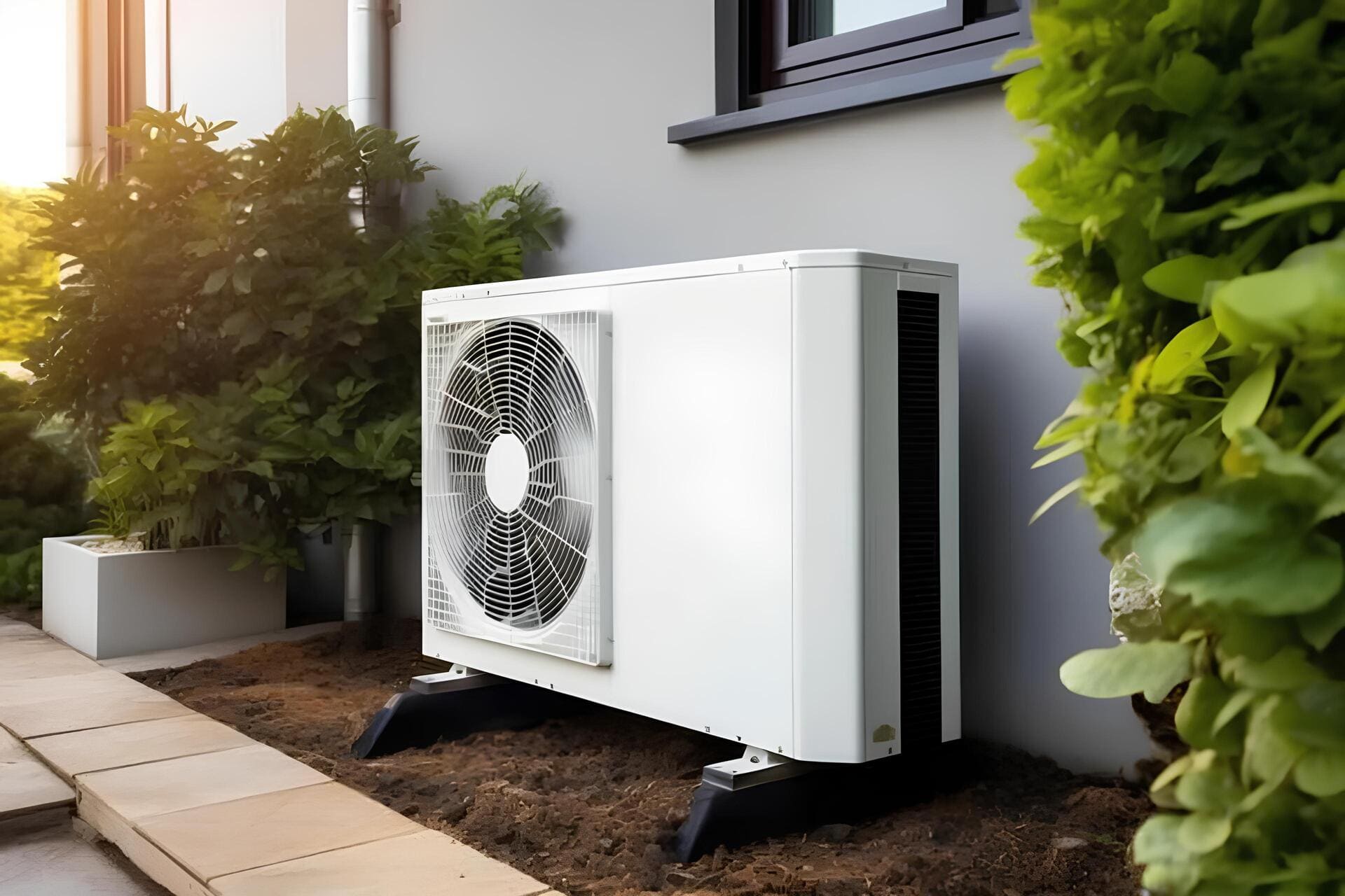 Air Source Heat Pump installed