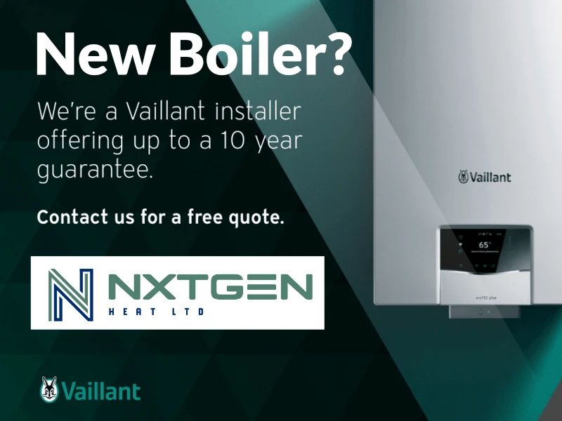 vaillant new boiler install